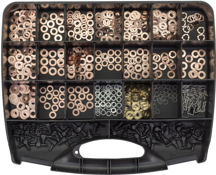 W8107 - Kit de Anilhas de Cobre Para Injetores 551PCS